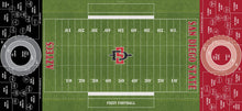 Load image into Gallery viewer, San Diego State Aztecs football field at Aztec Stadium - custom Fozzy Football game surface