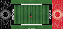 Load image into Gallery viewer, Cincinnati Bearcats football field at Nippert Stadium - Custom Fozzy Football game