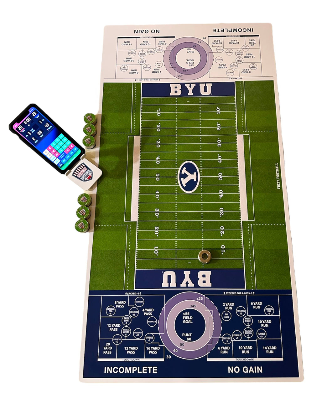 BYU Cougars - Fozzy Football Board Game