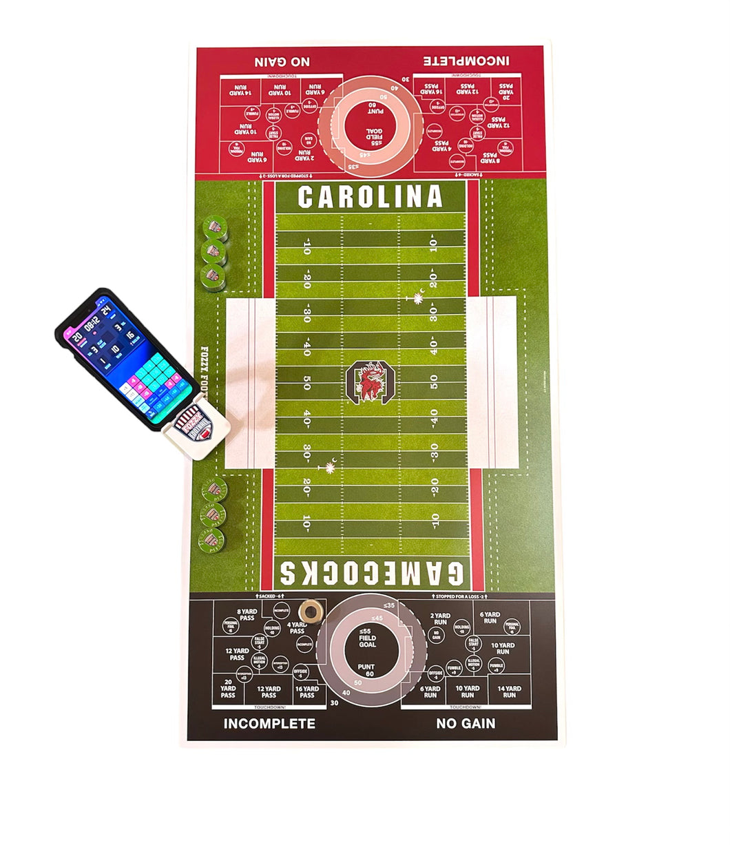 South Carolina Gamecocks - Fozzy Football Board Game