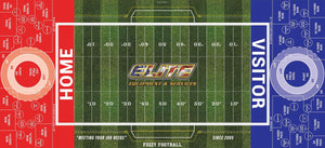 Elite Construction custom logo on a Fozzy Football game board