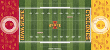 Load image into Gallery viewer, Iowa State Cyclones&#39; football field at Jack Trice Stadium custom Fozzy Football game graphic
