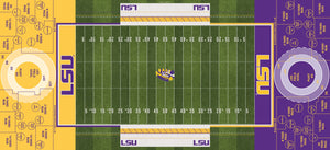 LSU Tigers' home field - Death Valley at Tiger Stadium - custom Fozzy Football game surface