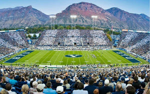 BYU Cougars home football field at LaVell Edwards Stadium