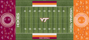 Virginia Tech Hokies' Worsham Field at Lane Stadium - custom Fozzy Football game surface