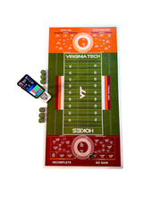Load image into Gallery viewer, Virginia Tech Hokies custom Fozzy Football game mat
