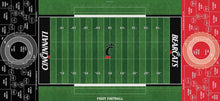 Load image into Gallery viewer, Cincinnati Bearcats football field at Nippert Stadium - Custom Fozzy Football game
