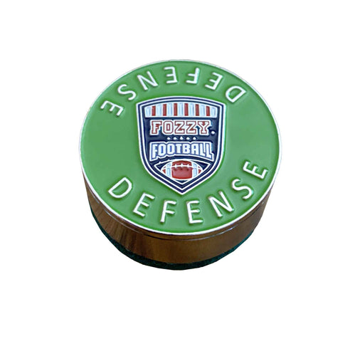The Fozzy Football solid stainless steel with custom top defender puck can be added to the game to increase the level of difficulty. 